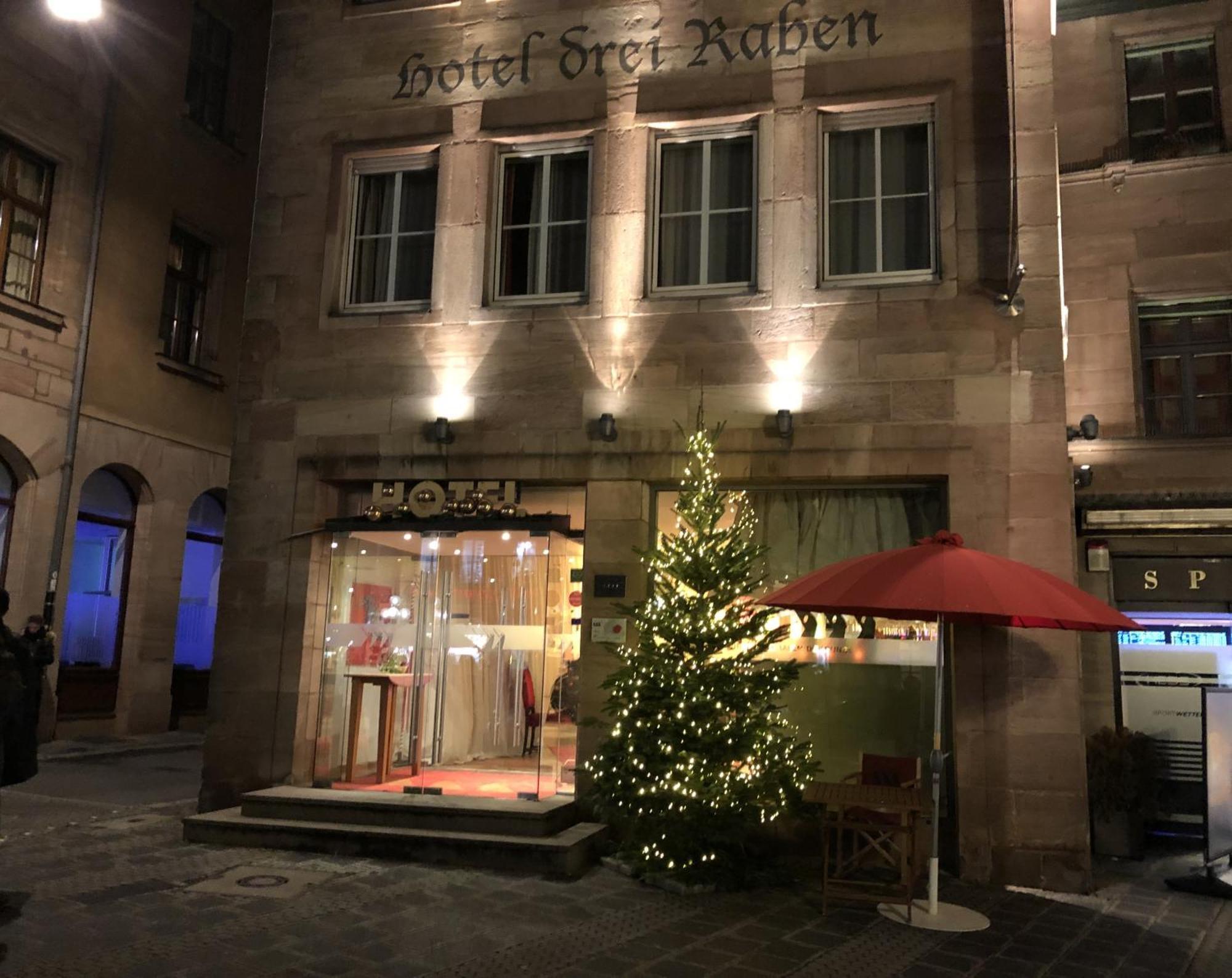Hotel Drei Raben Nürnberg Eksteriør bilde