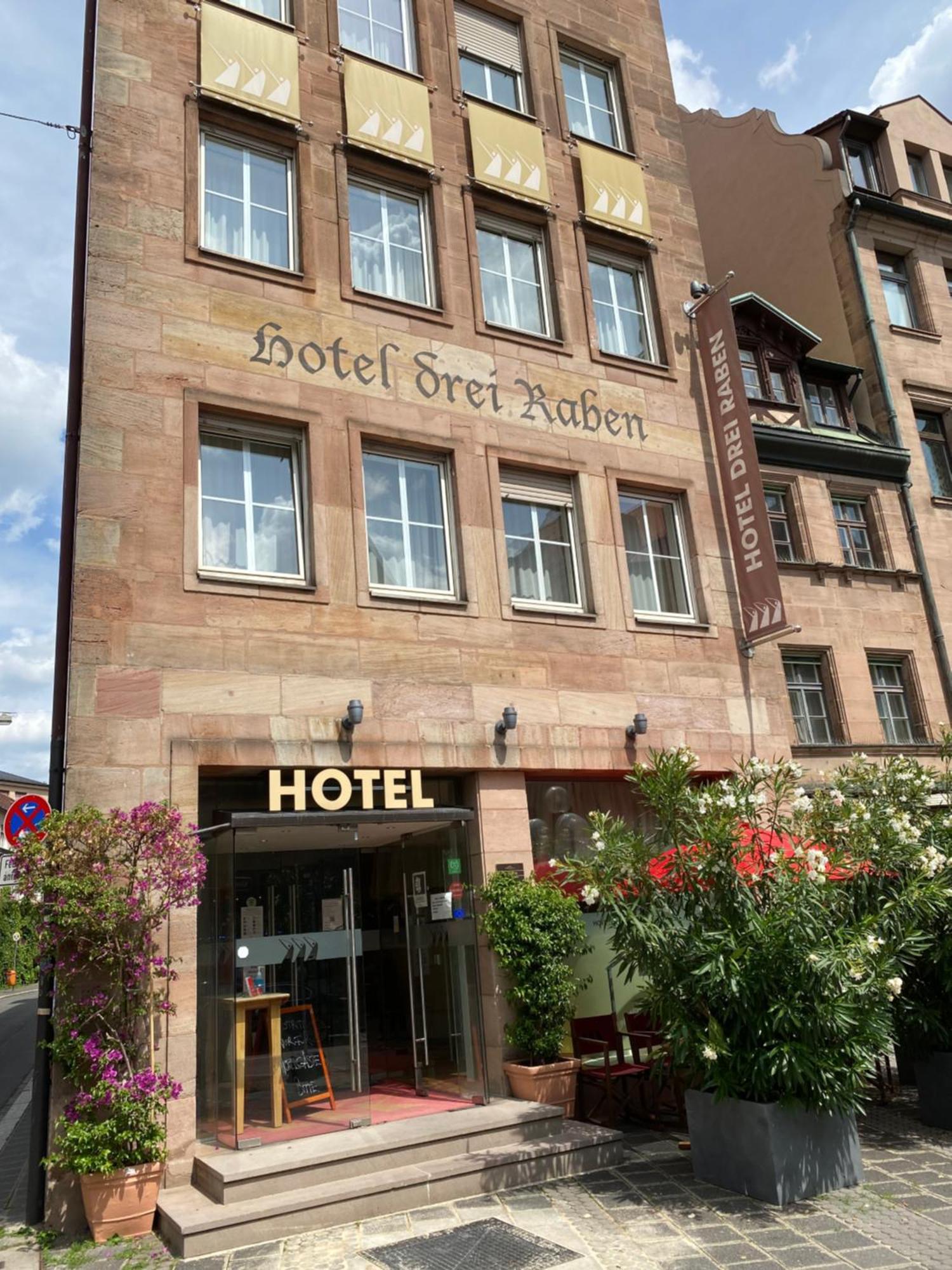 Hotel Drei Raben Nürnberg Eksteriør bilde